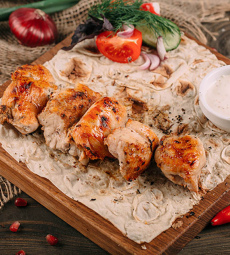 Шашлык из куриной грудки